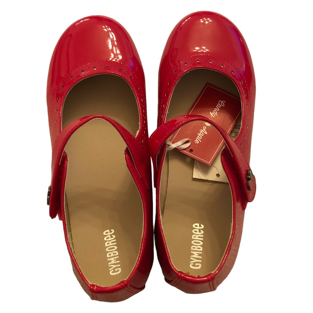 Retired Gymboree Candy Apple Patent Leather Mary Janes size 3 - Picture 9 of 16